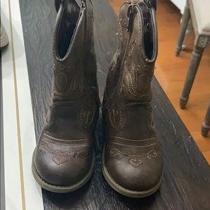 CAT & JACK Cowboy Boots (sz 7)